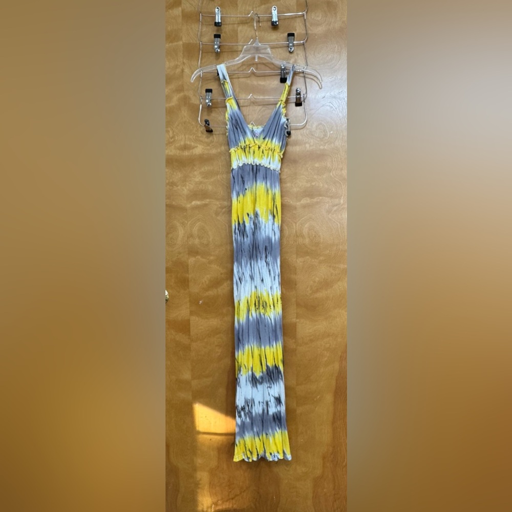Lucy Love tie dye maxi dress s